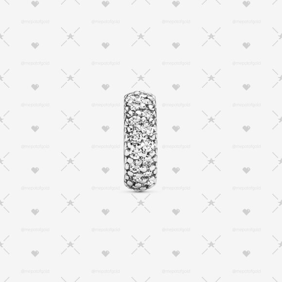 Pandora Clear Sparkle Spacer Charm - Picture 2 of 4